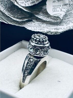 Brighton Anna Twist Interchangeable Ring  - Size 8